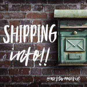 SHIPPING INFO!!